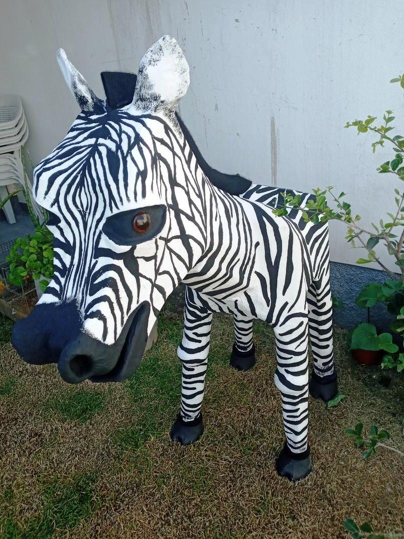 Zebra base reciclável